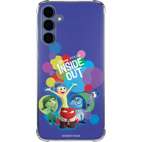 Disney Inside Out Character Group Galaxy A35 5G Clear Case